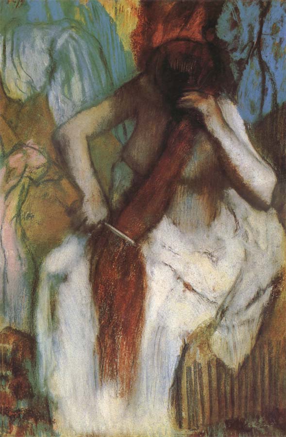 Edgar Degas After the Bath